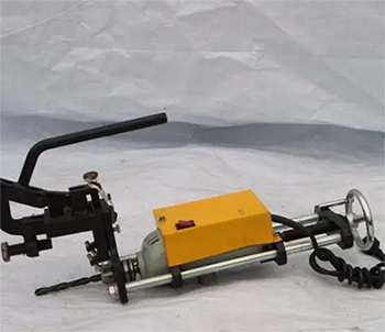 電動鋼軌鉆孔機步驟 電動鋼軌鉆孔機步驟