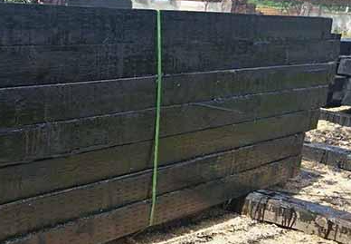 舊油浸枕木的再利用優(yōu)勢 舊油浸枕木的再利用優(yōu)勢